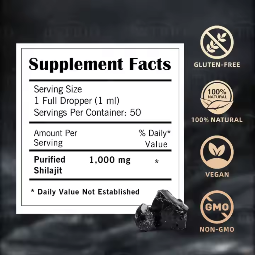 Liquid Shilajit Drops