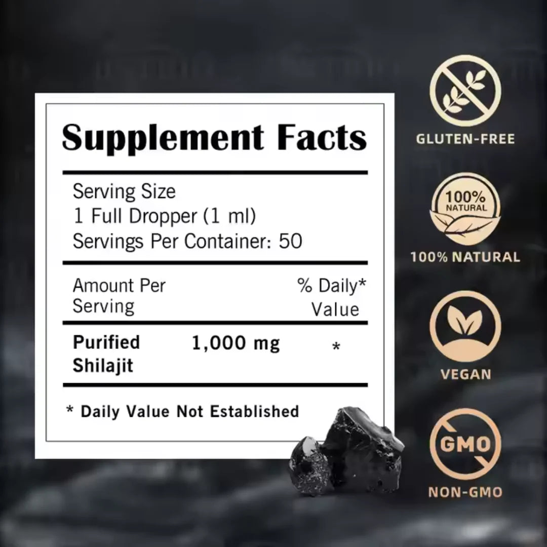 AUSTRALIAN LIQUID SHILAJIT DROPS - 100% PURE & NATURAL
