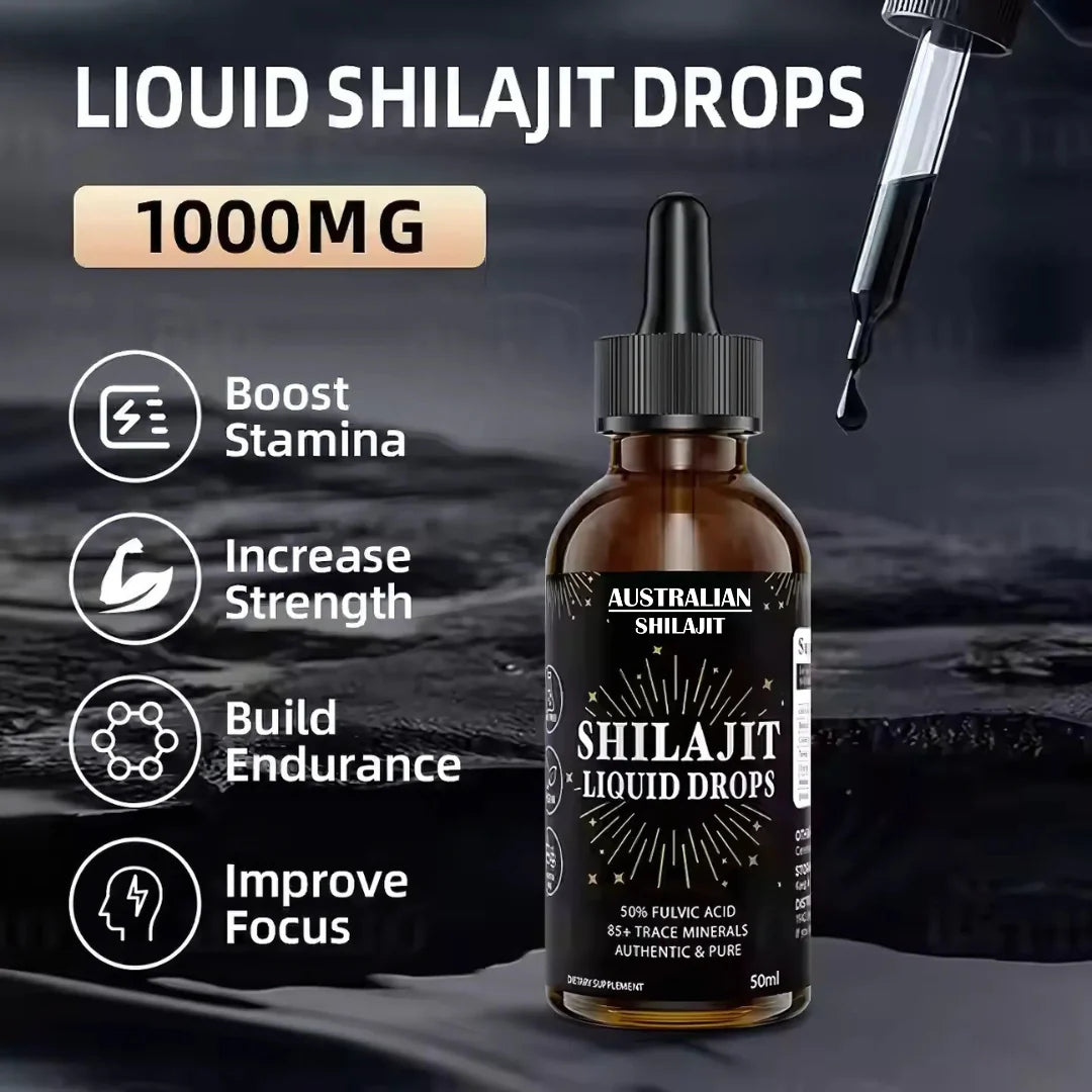 AUSTRALIAN LIQUID SHILAJIT DROPS - 100% PURE & NATURAL