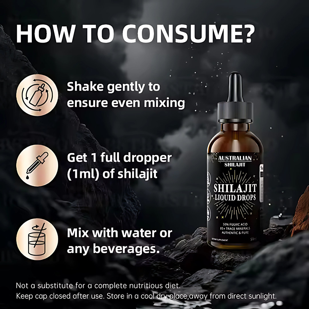 Liquid Shilajit Drops